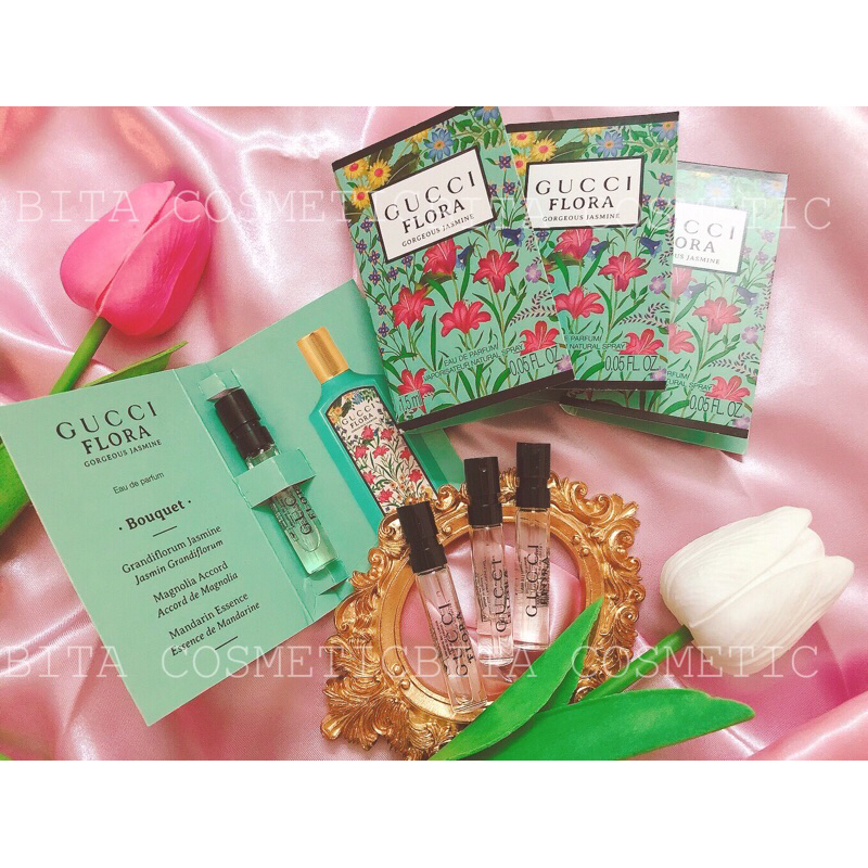 Vial Nước Hoa Gucc! Flora Gorgeous Jasmine 1,5ml