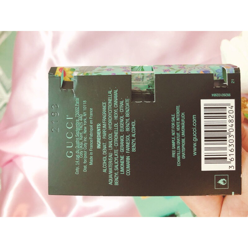 Vial Nước Hoa Gucc! Flora Gorgeous Jasmine 1,5ml