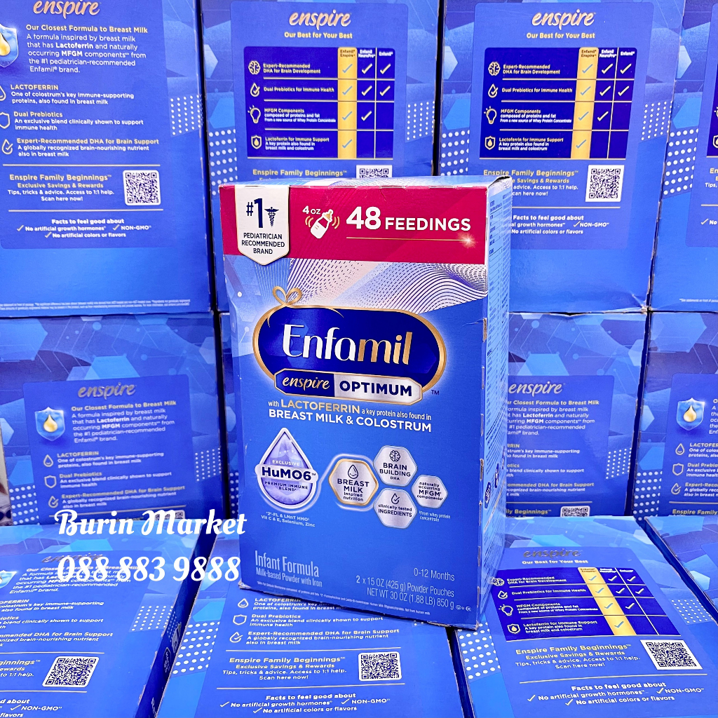 Sữa Enspire Mỹ 581gr/850gr - Burin Market