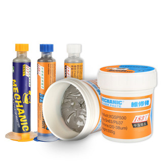 Chì bột, thiếc Bột Mechanic Solder Paste 138℃, 183°C, 199℃, 217 ℃