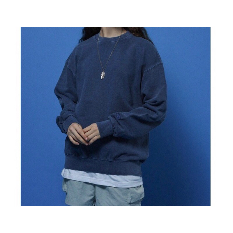 Áo sweater nỉ da cá unisex