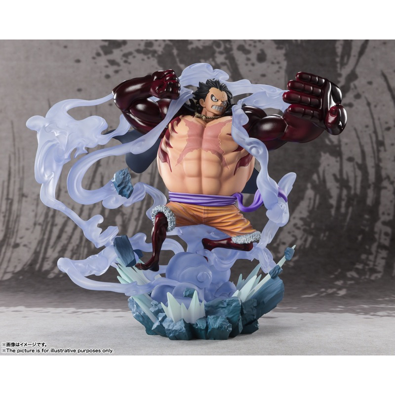 Mô hình one piece cao cấp : Luffy gear 4 figuatz figure