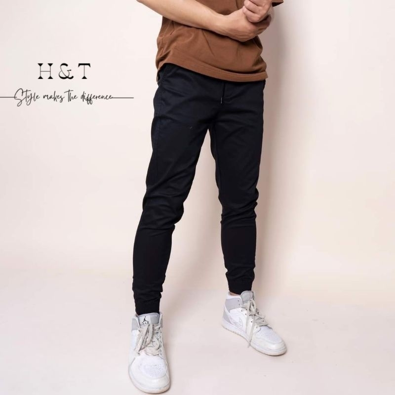 Jogger kaki ống túm