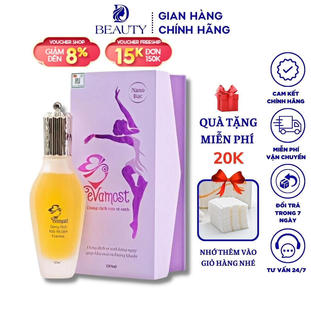 Dung Dịch Vệ Sinh Phụ Nữ Evamost Chai 120ml Chính Hãng Bảo Vệ Làm Sạch Thơm Tho Suốt 24h