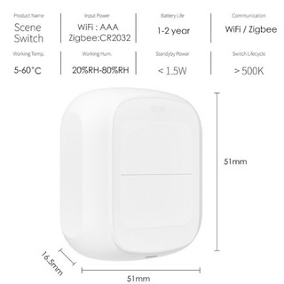 Công tắc thông minh zigbee Tuya