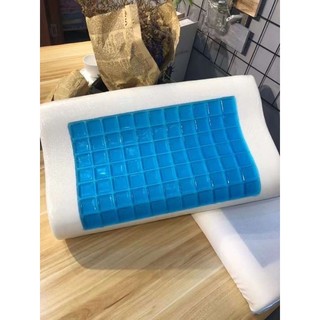 Gối cao su non gel lạnh , gối giảm đau mỏi cổ vai gáy