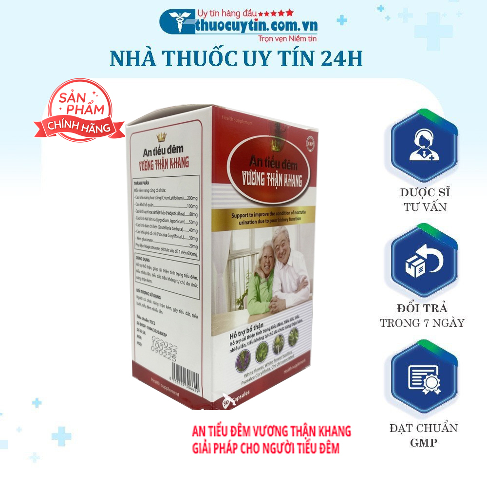 AN TIỂU ĐÊM VƯƠNG THẬN KHANG - GIẢI PHÁP CO NGƯỜI TIỂU ĐÊM