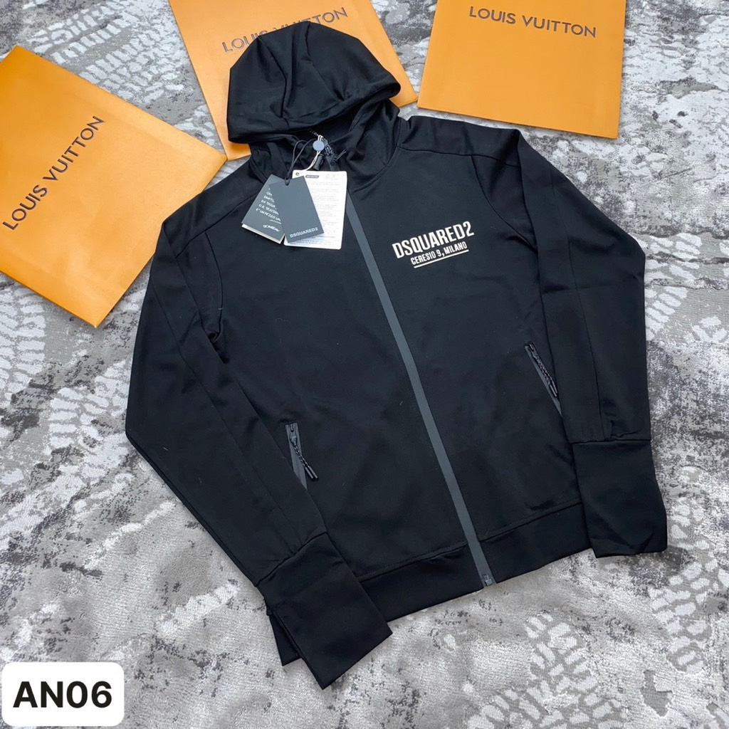 ÁO NẮNG CAO CẤP ĐEN AN06