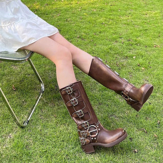 Giày Boot phong cách cao bồi thời trang