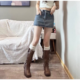 Giày Boot phong cách cao bồi thời trang