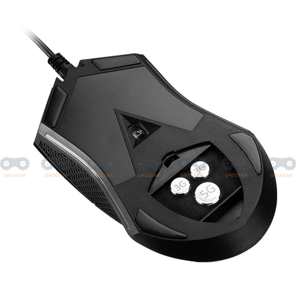 Chuột gaming MSI CLUTCH GM08 led siêu đẹp, có phần mềm điều chỉnh DPI - chuột gaming có dây chính hãng MSI