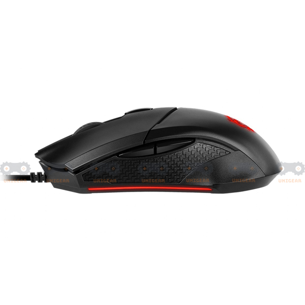 Chuột gaming MSI CLUTCH GM08 led siêu đẹp, có phần mềm điều chỉnh DPI - chuột gaming có dây chính hãng MSI