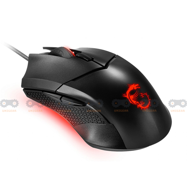 Chuột gaming MSI CLUTCH GM08 led siêu đẹp, có phần mềm điều chỉnh DPI - chuột gaming có dây chính hãng MSI