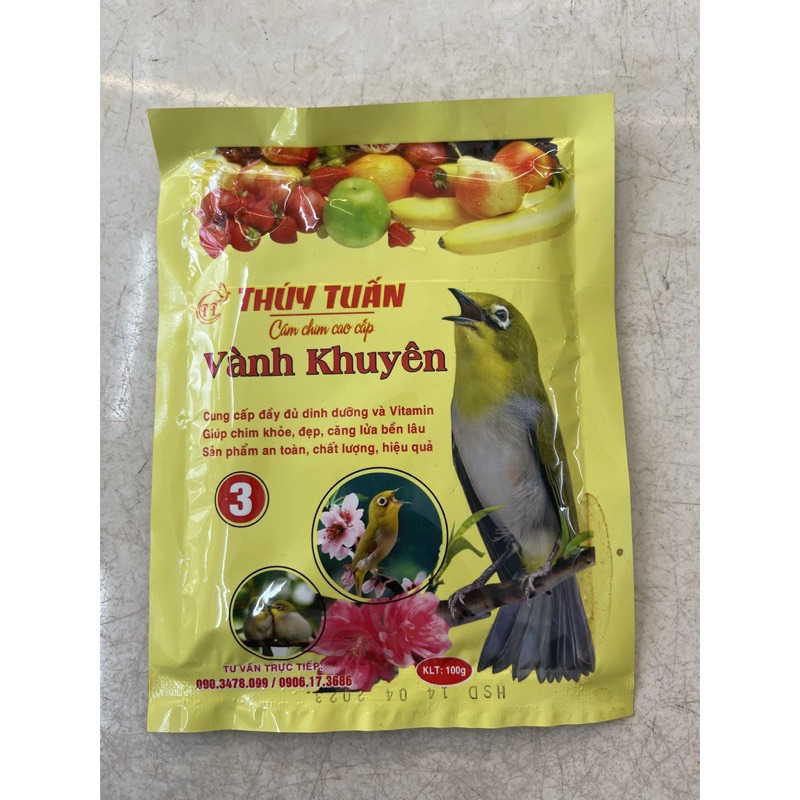 Cám Khuyên 3 và Khuyên Vip Thuý tuấn 100g chính hãng