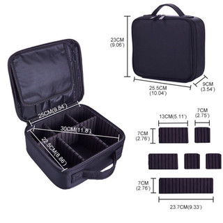 Cốp vải mini đựng mỹ phẩm - Túi đựng đồ trang điểm 25*23*10cm