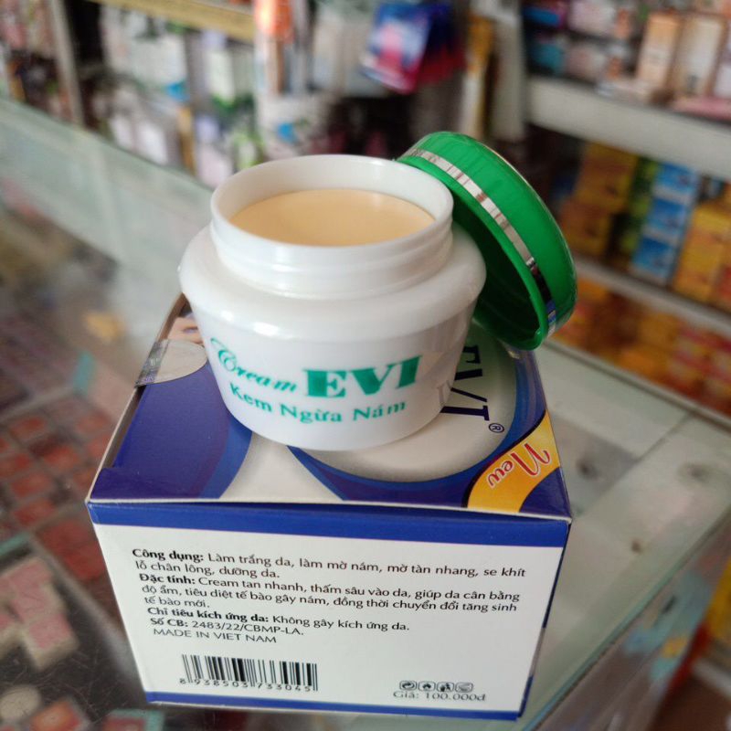 Kem EVI ngừa nám nhỏ 15gr