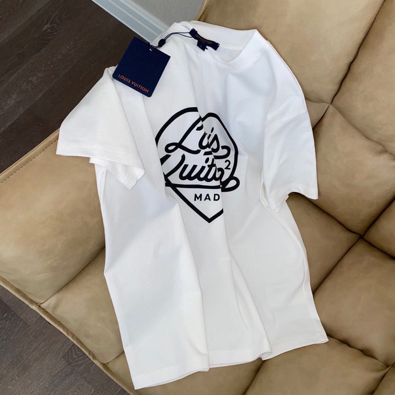 Áo Thun LV thun 100% cotton 2 chiều form Unisex - Hàng Full tem tag