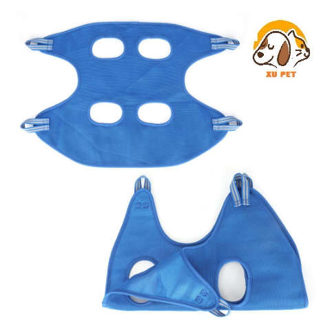 Võng Treo Cố Định Cắt Tỉa Lông, Móng, Sấy Khô, Tắm Cho Chó Mèo - Võng Treo Giữ Thú Cưng