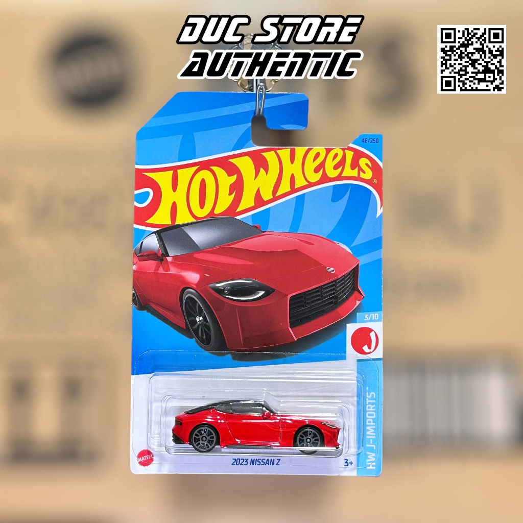 Ducstore.vn Xe mô hình HKK64 Hot Wheels 2023 Nissan Z - Passion Red