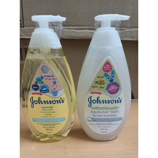 Sữa tắm gội toàn thân Johnson's Baby TOP TO TOE, COTTON TOUCH 500ml cho bé