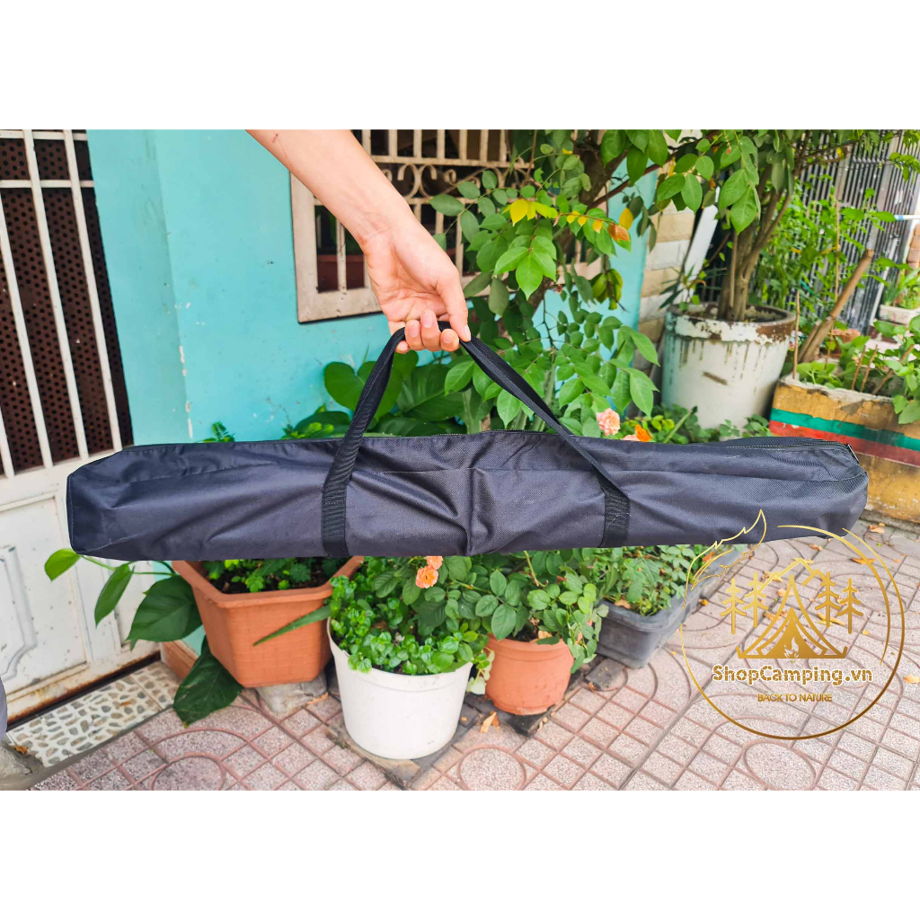 Bộ trụ 2 cây chống tăng lều phi 16mm,19mm, 25mm kèm túi đựng cắm trại dã ngoại - Camping VietNam