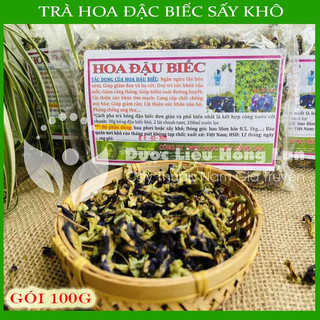 Thảo dược HOA ĐẬU BIẾC khô sạch đóng gói 100gram - congtyduoclieuhonglan