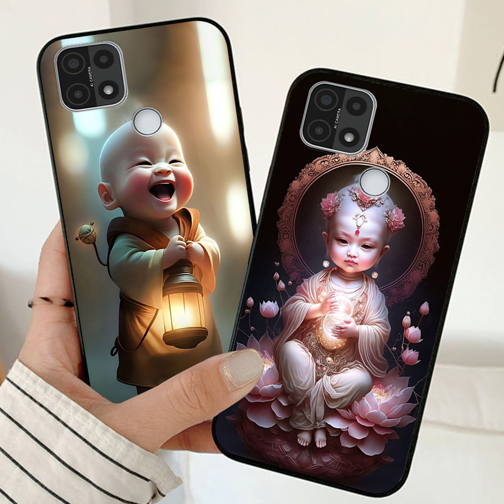 Ốp lưng oppo a15 / oppo a15s bộ hình tiểu sư phụ , tiểu phật gia