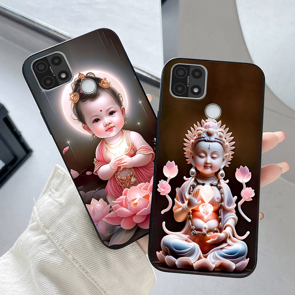 Ốp lưng oppo a15 / oppo a15s bộ hình tiểu sư phụ , tiểu phật gia