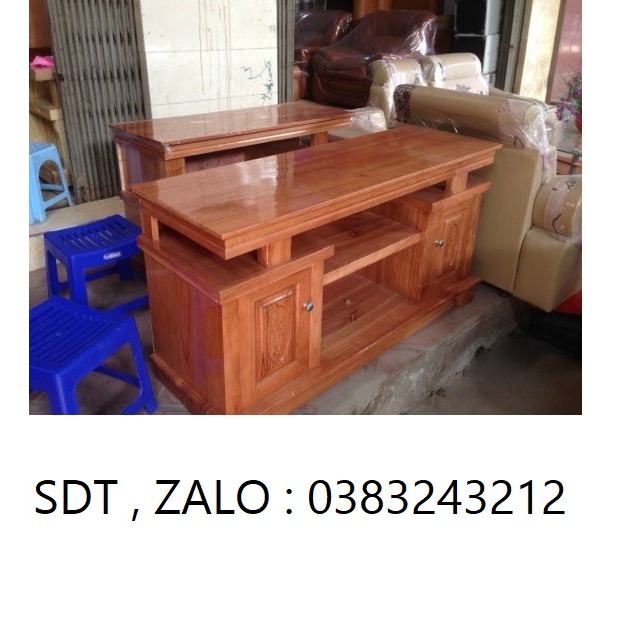 Kệ Tivi Gỗ Xoan Đào 1m2, 1m4, 1m6