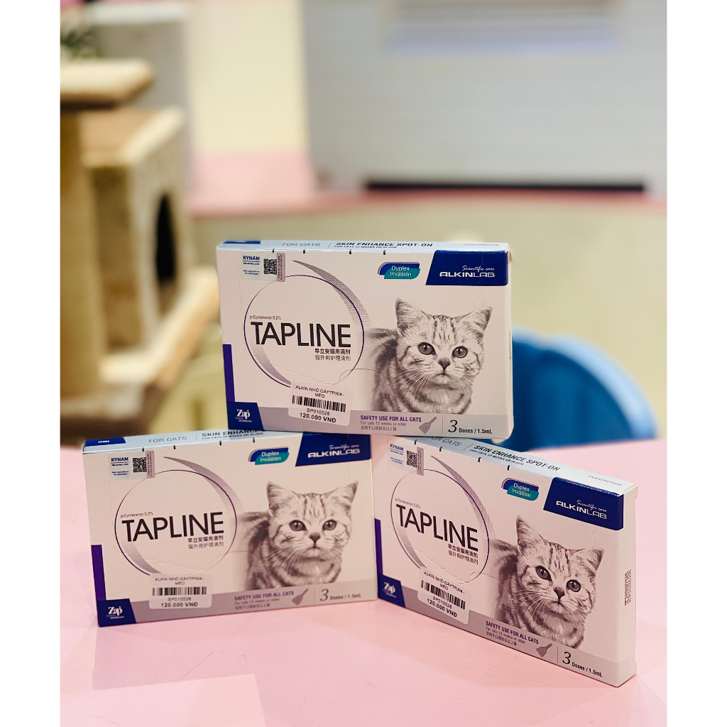 TAPLINE - ALKIN MÈO Nhỏ gáy phòng ngừa và chống v.e rậ.n, b.ọ c.h.ét hiệu quả cho boss