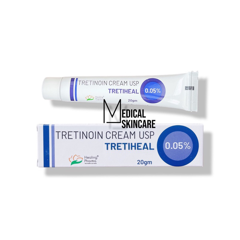 Kem Tretinoin TRETIHEAL 0,05 %  hỗ trợ mụn 20g