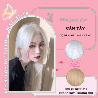 Thuốc Nhuộm Tóc Màu Bạch Kim - | haniehair