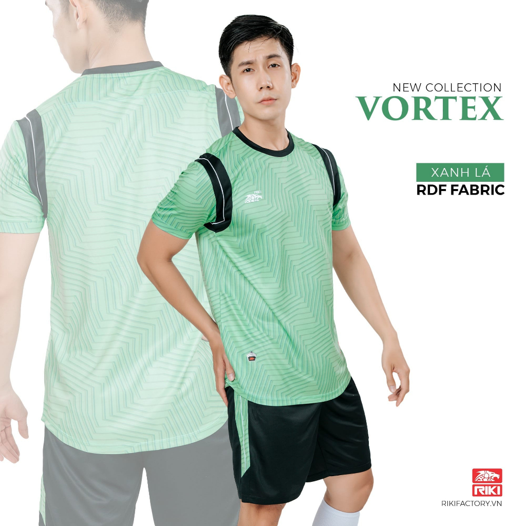 Bộ Quần Áo Đá Bóng Riki Vortex - Độ Bền Cao,Bộ Đồ Thể Thao Siêu Ngầu,Tốt Nhất Cho Thể
