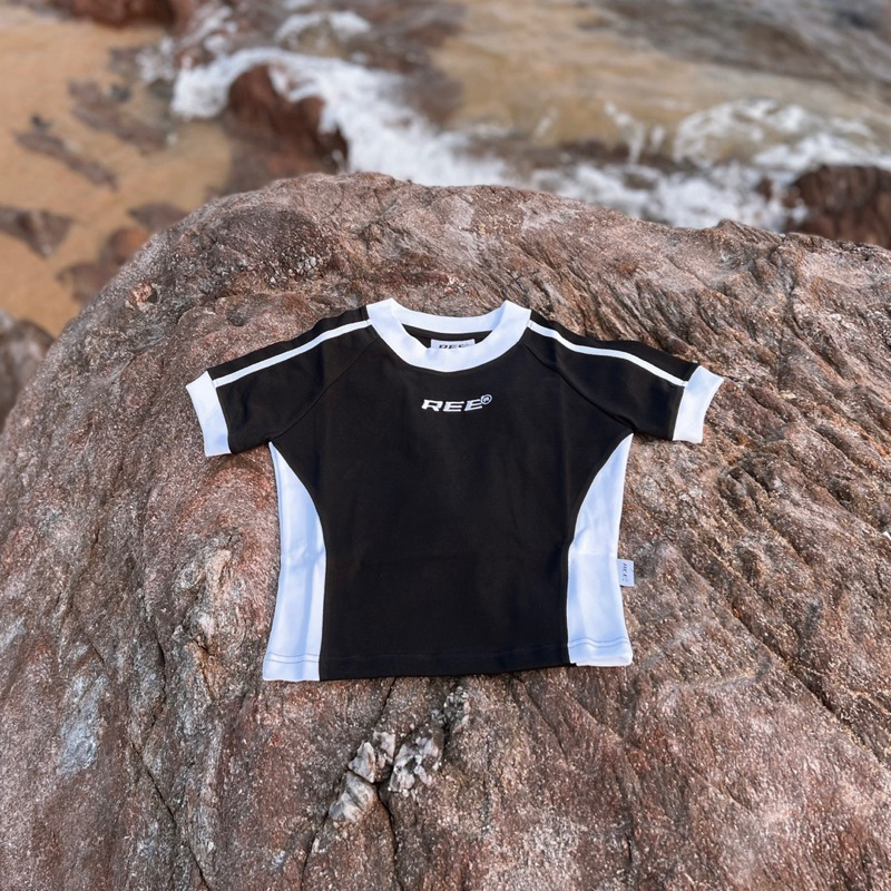LOCAL BRAND REE - ÁO CROPTOP CHO NỮ MÀU ĐEN