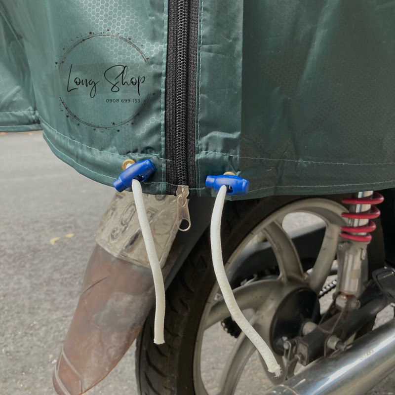 Bạt trùm hàng vải dù che mưa - Áo trùm hàng hoá chống thấm nước