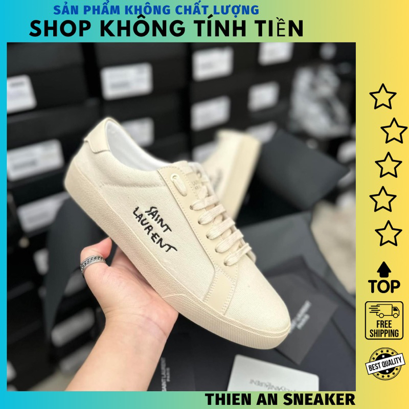 {THIEN AN- SNEAKER } GIÀY Sneaker Y.S.L cao cấp + free box bv