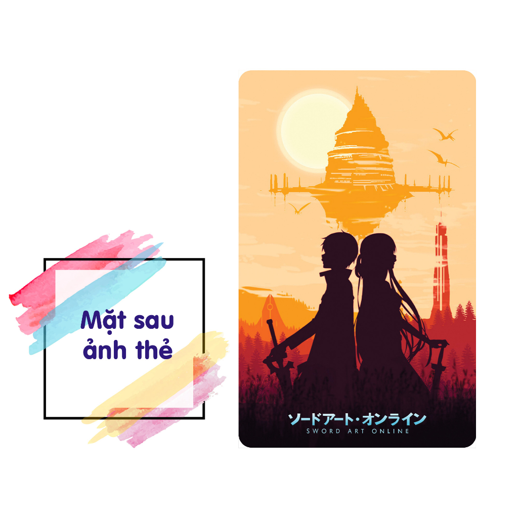 Ảnh thẻ anime Hologram - Sword Art Online - Đao Kiếm Thần Vực