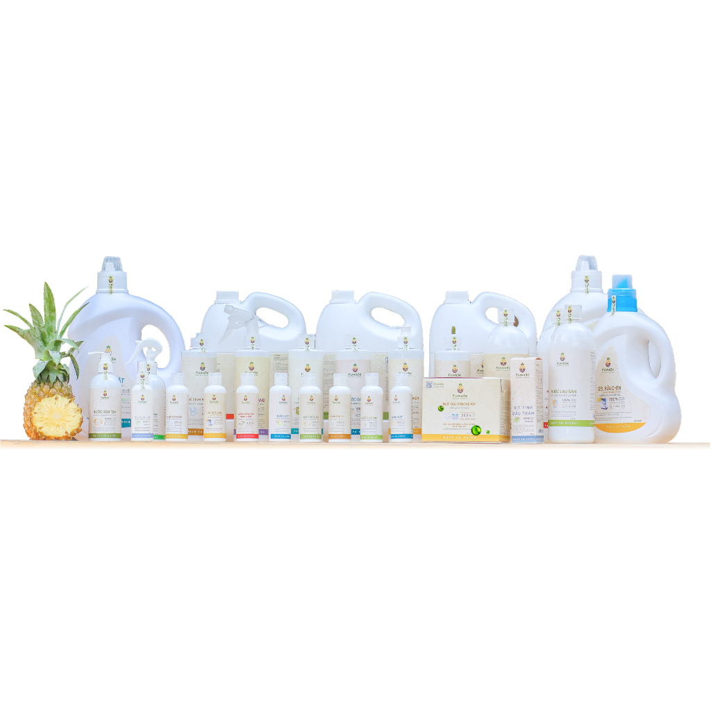 Nước lau sàn hữu cơ Fuwa- Sả chanh 1L