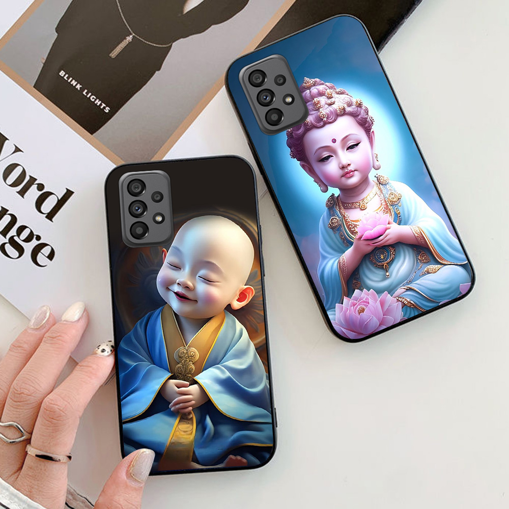 Ốp lưng Samsung a33 5G / ss a53 5G / ss a73 5G / ss a13 4G / ss a23 4G bộ hình tiểu sư phụ , tiểu phật gia