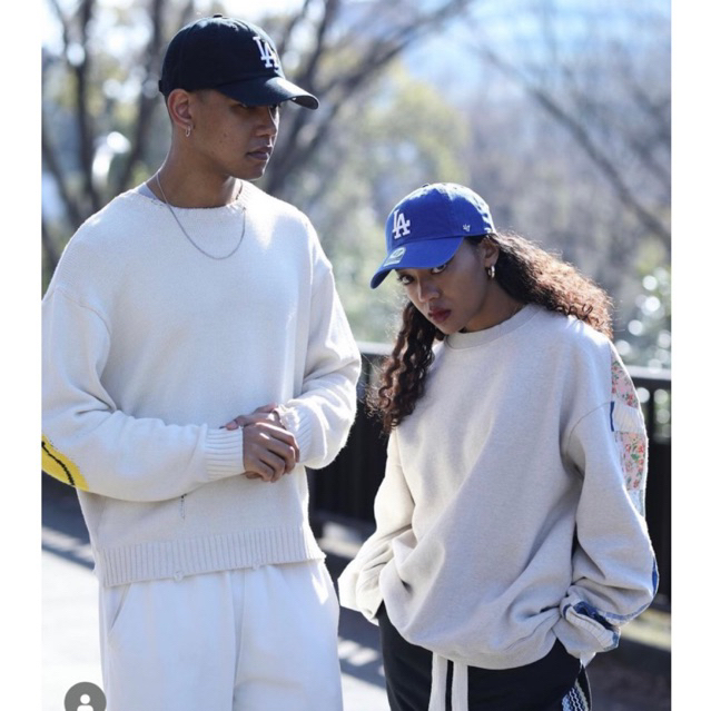 Nón MLB x 47 Brand Mỹ_Logo LA blue