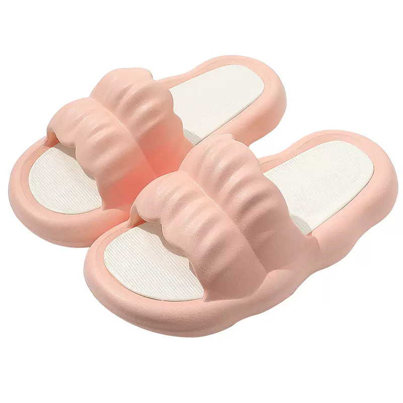 Dép quai ngang nữ đi biển mùa hè Quai Nhún siêu hot nhựa eva cao cấp thời trang phong cách ulzzang Hàn Quốc TH-30