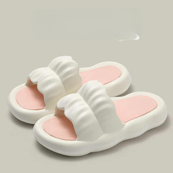 Dép quai ngang nữ đi biển mùa hè Quai Nhún siêu hot nhựa eva cao cấp thời trang phong cách ulzzang Hàn Quốc TH-30