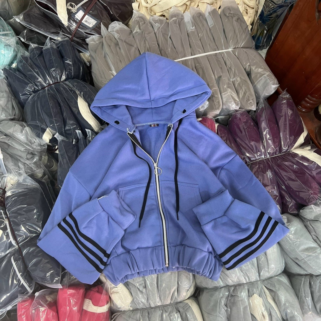Áo khoác nữ chống nắng lửng viền nhiều màu cực chất dễ thương-A943