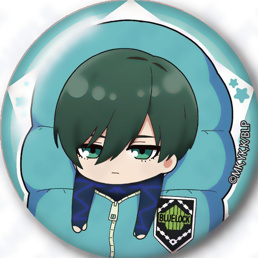 Huy hiệu BLUE LOCK ver Túi ngủ in hình manga anime chibi quà tặng xinh xắn độc đáo cài áo cặp sách