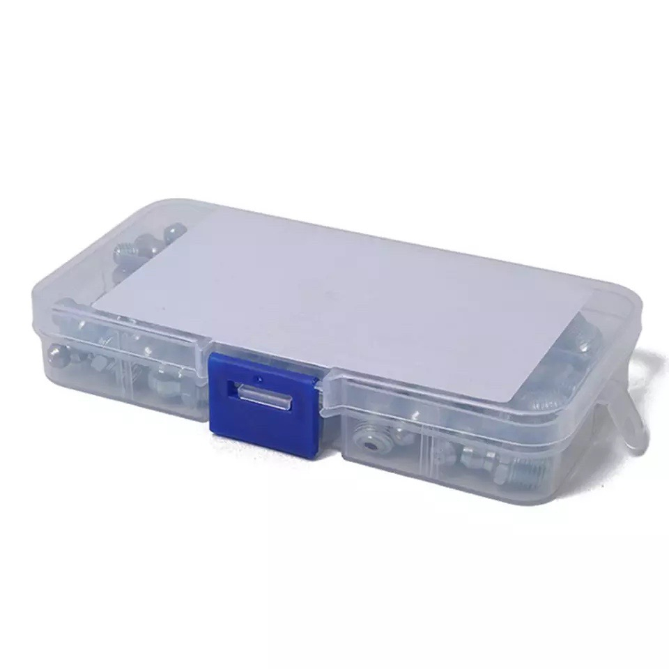 Hộp Đầu Bơm, Vòi Bơm Mỡ 60c Và 80c, Hộp Vú Bơm Mỡ, Vú Mỡ Loại M6, M8, M10, Đầu Bơm Kim, Đầu Bơm Nhọn, Đầu Bơm Tròn