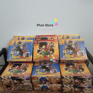 Bộ 224 thẻ Dragon Ball giá rẻ 32 packs - thẻ 7 Viên Ngọc Rồng