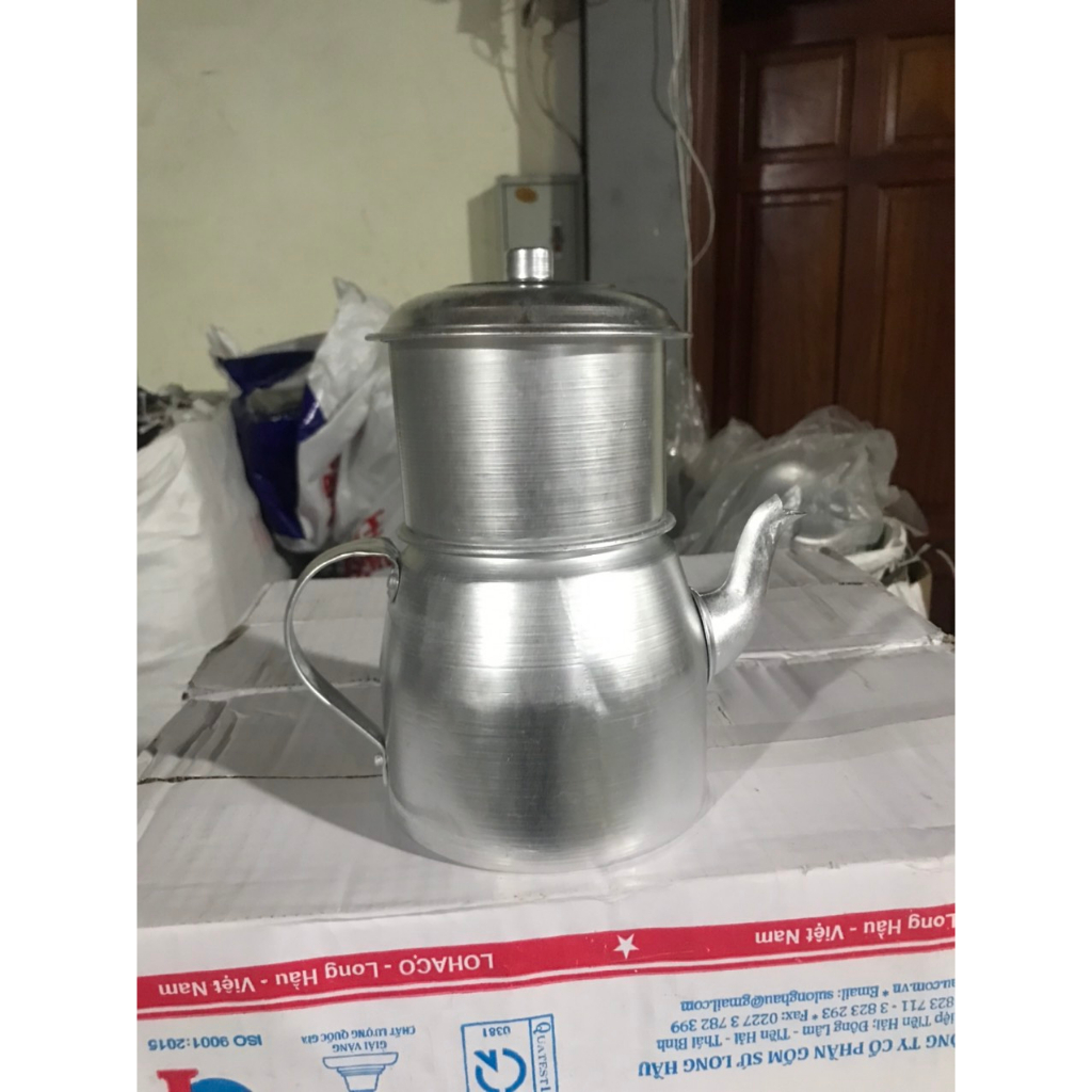 Phin pha cà phê nhôm loại to hàng dày dặn