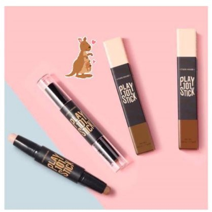 Bút Tạo Khối và Che Khuyết Điểm Lameila Contour & Hi-light Stick 2 màu - Tone màu thiết kế cho người châu Á MP19