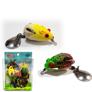 Combo 2 chuột cóc mini Art - Mồi câu cá lóc