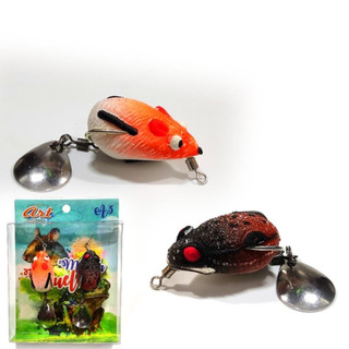 Combo 2 chuột cóc mini Art - Mồi câu cá lóc